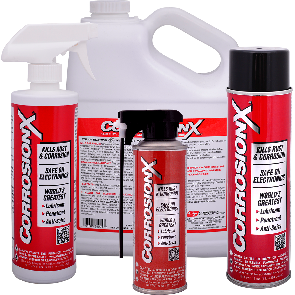 FOR IMMEDIATE RELEASE: CorrosionX Achieves Qualification to MIL-PRF-16173, Class II, Grades 2, 3, and 5