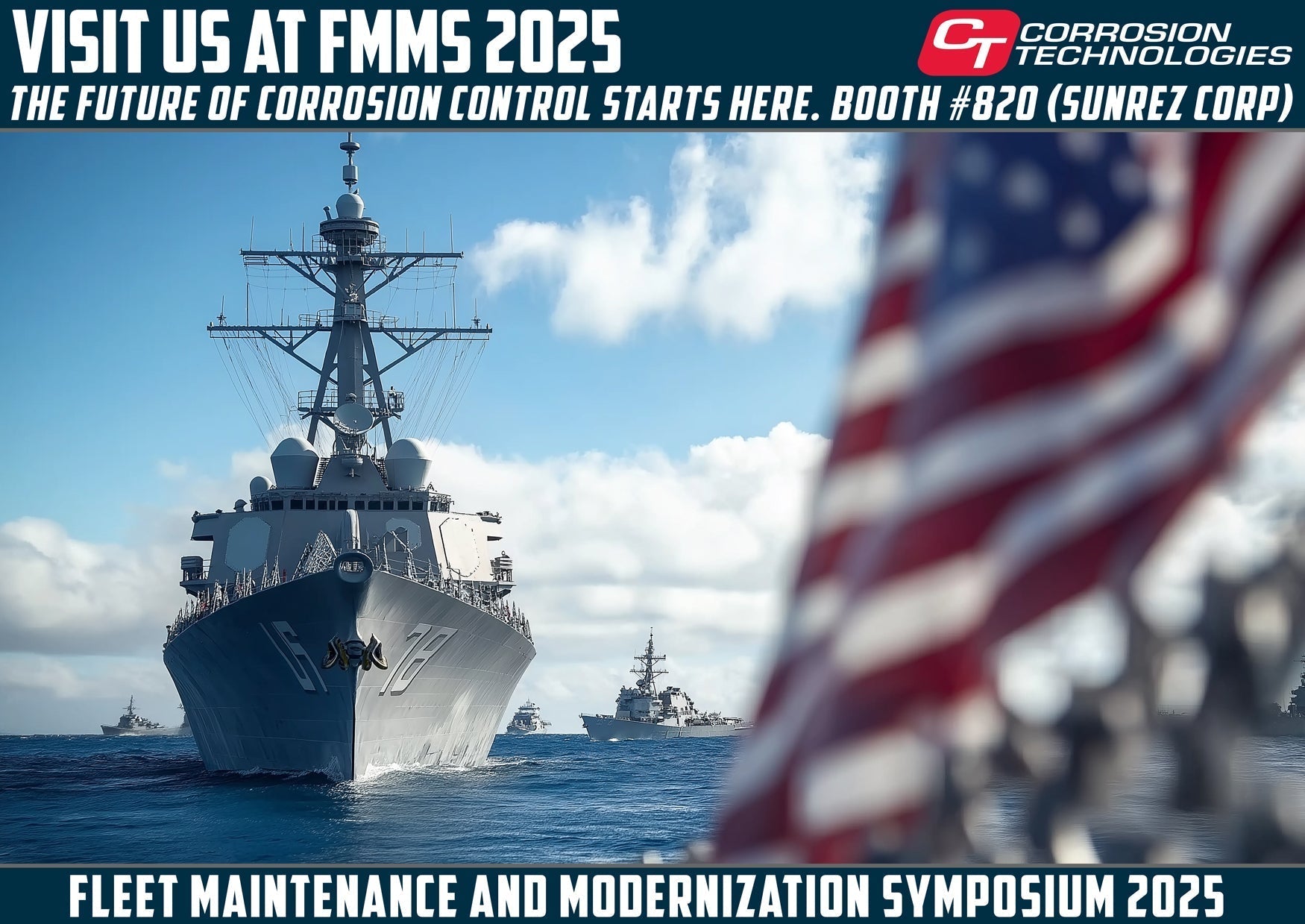 Visit us at the U.S. Navy’s Fleet Maintenance& Modernization Symposium (FMMS) 2025