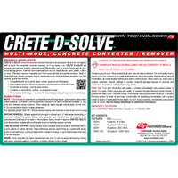 Thumbnail for Concentrado decapante de hormigón Crete D-Solve