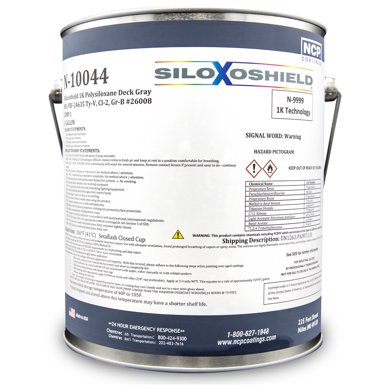 SiloxoShield single component polysiloxane paint (Grade B)