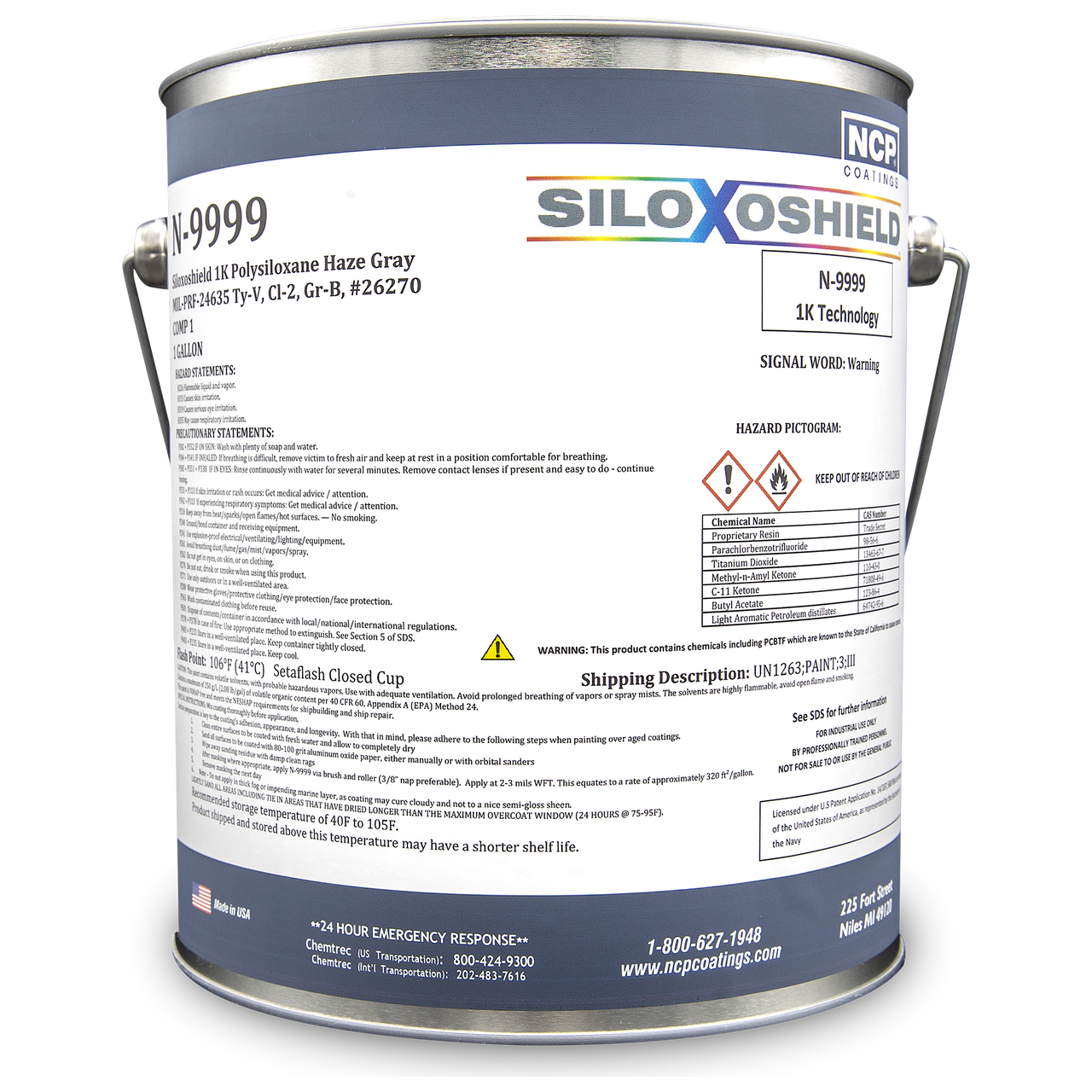 SiloxoShield single component polysiloxane paint (Grade B)