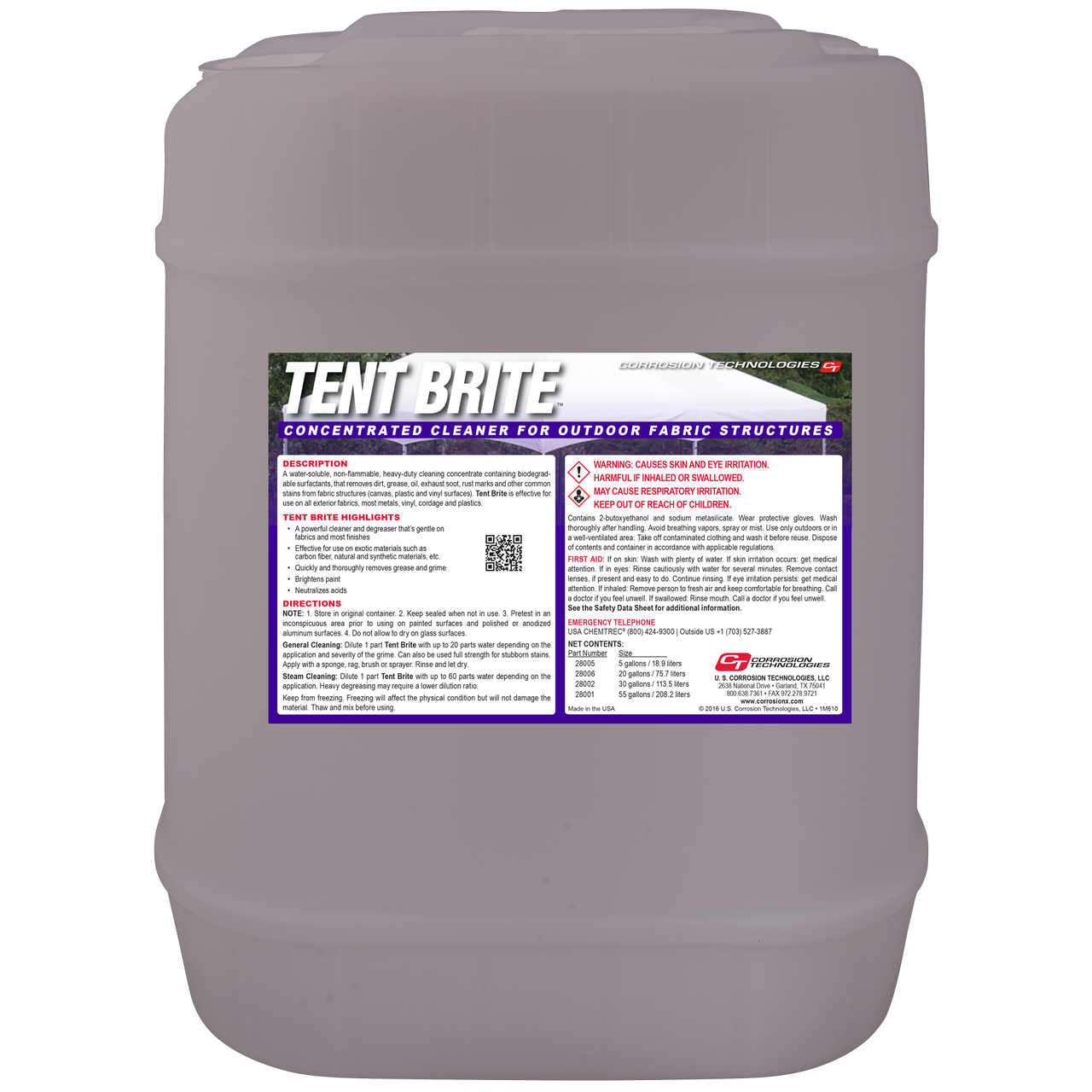 tent mold cleaner Corrosion Technologies