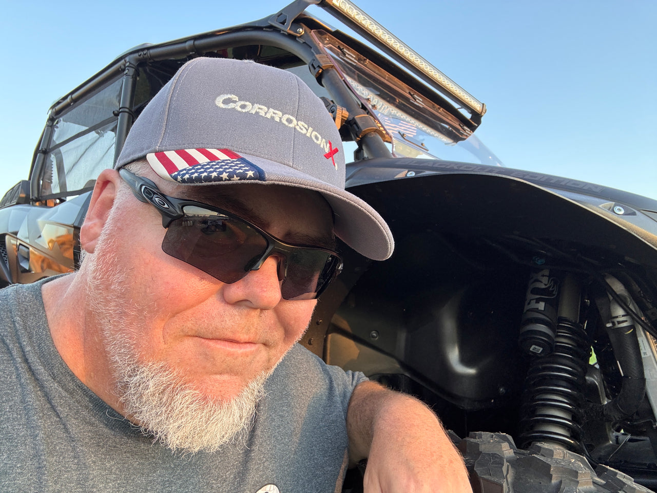 CorrosionX America ball cap
