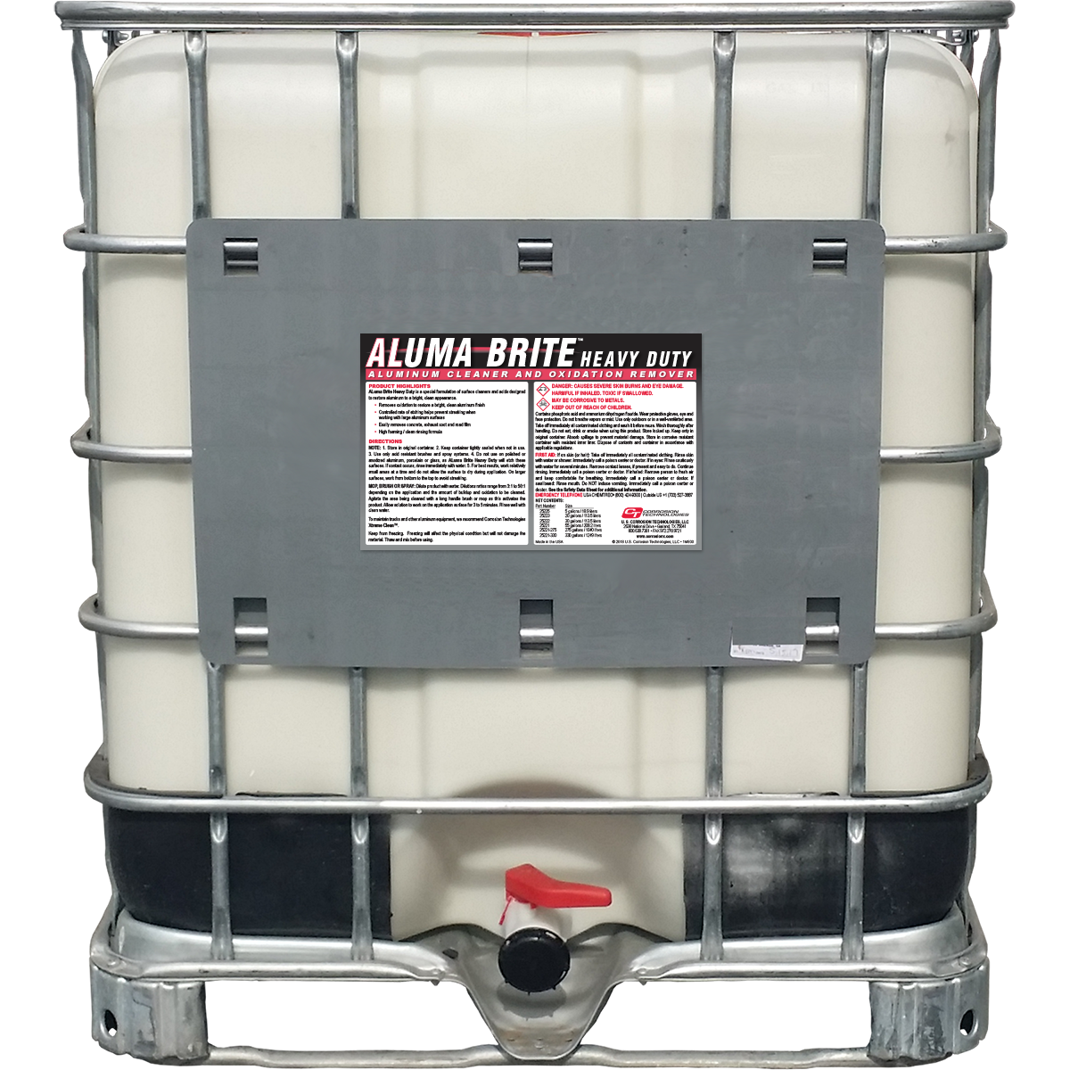 Aluma Brite Heavy Duty Aluminum Cleaner, 55 Gallon