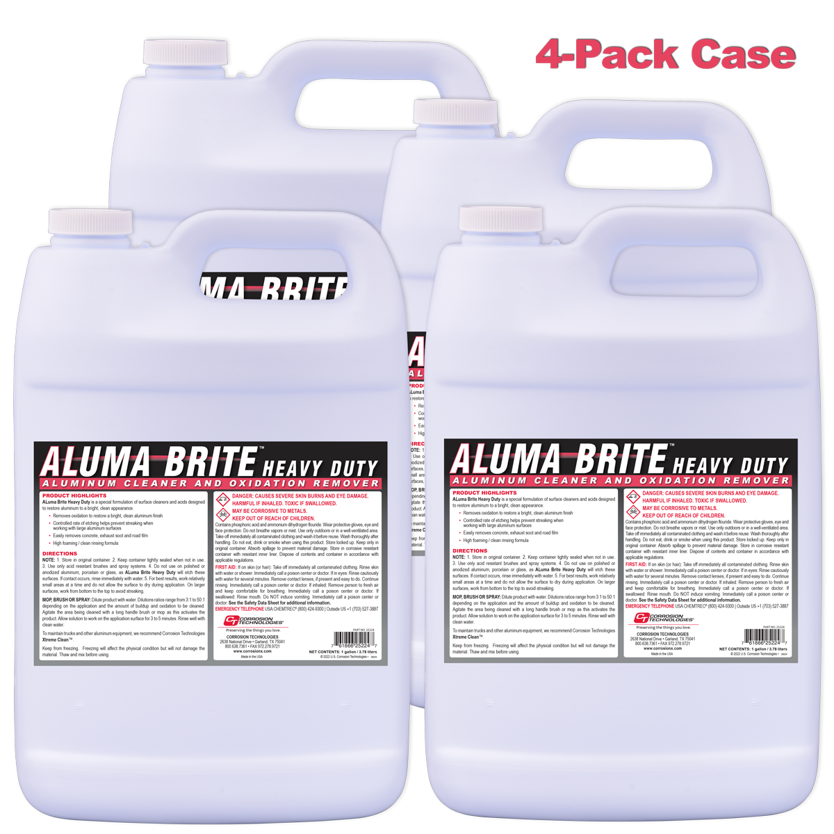 Aluma Brite Heavy Duty Aluminum Cleaner 55 Gallon