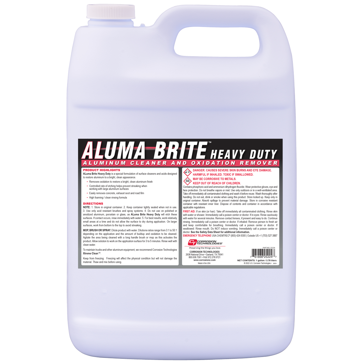 Aluma Brite Heavy Duty Aluminum Cleaner 1 Gallon