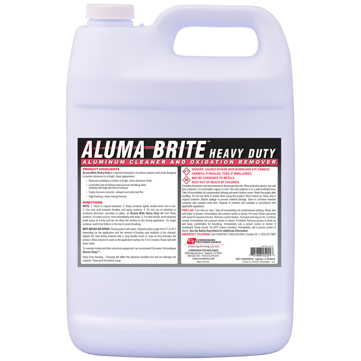 ALuma Brite Heavy Duty aluminum cleaner