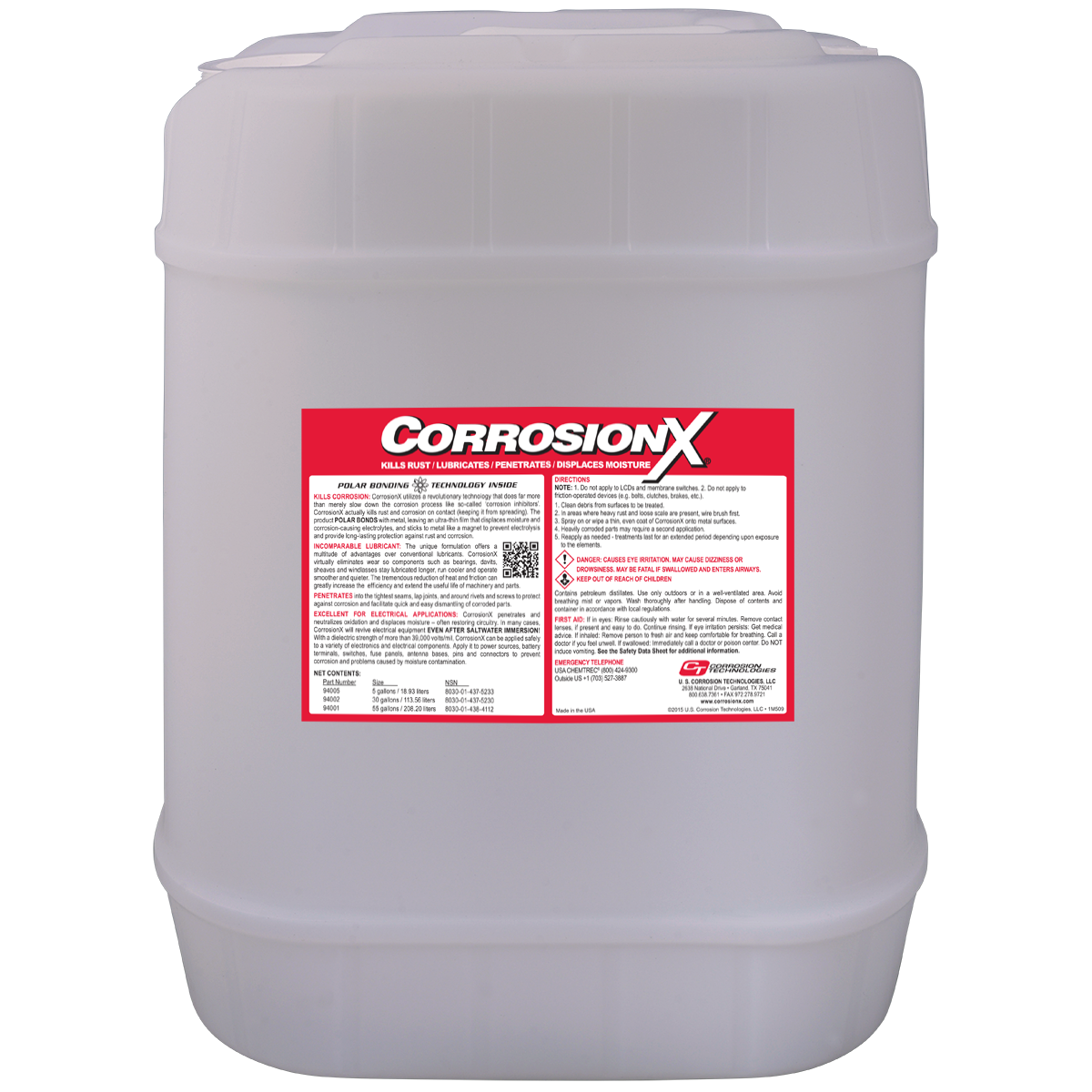 CorrosionX (wholesale), 5 gallon