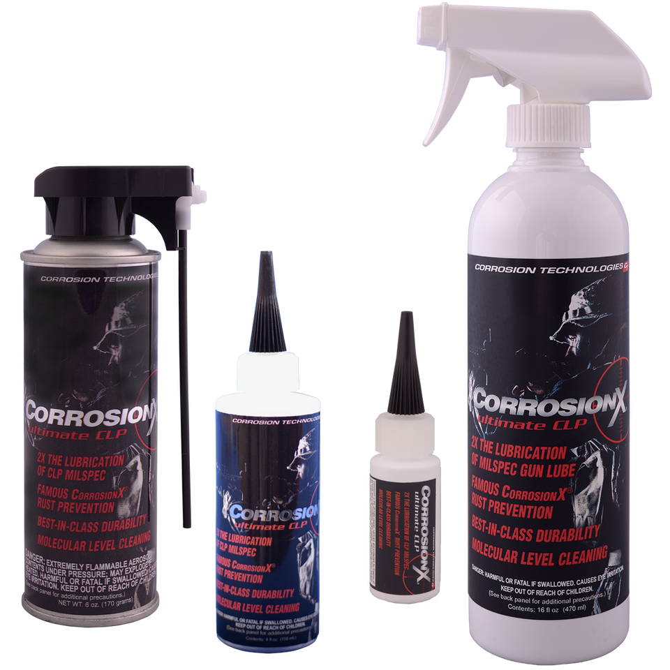 CorrosionX Ultimate CLP cleaner lubricant and protectant for firearms CorrosionX Ultimate CLP cleaner lubricant and protectant for firearms