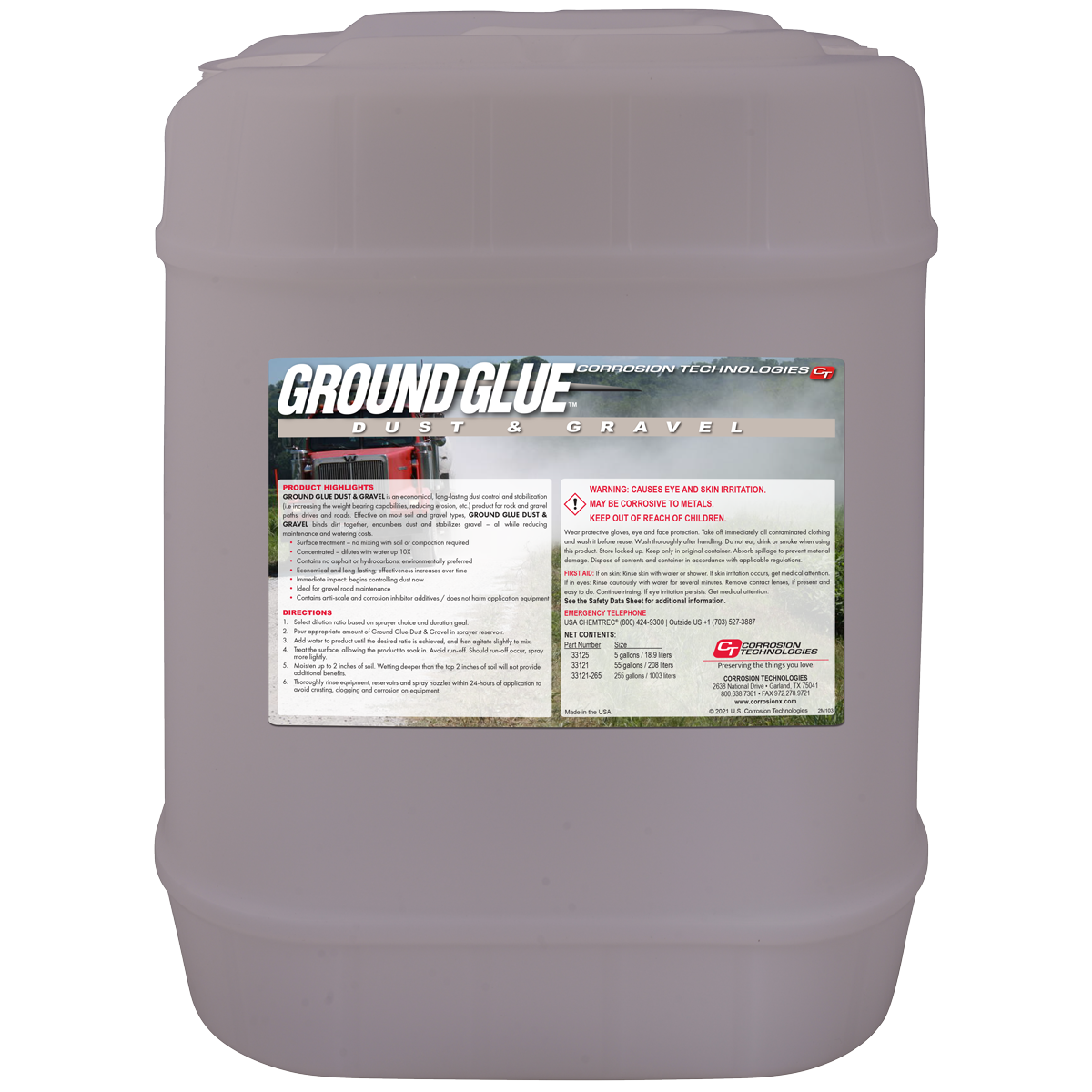 Ground Glue Dust & Gravel