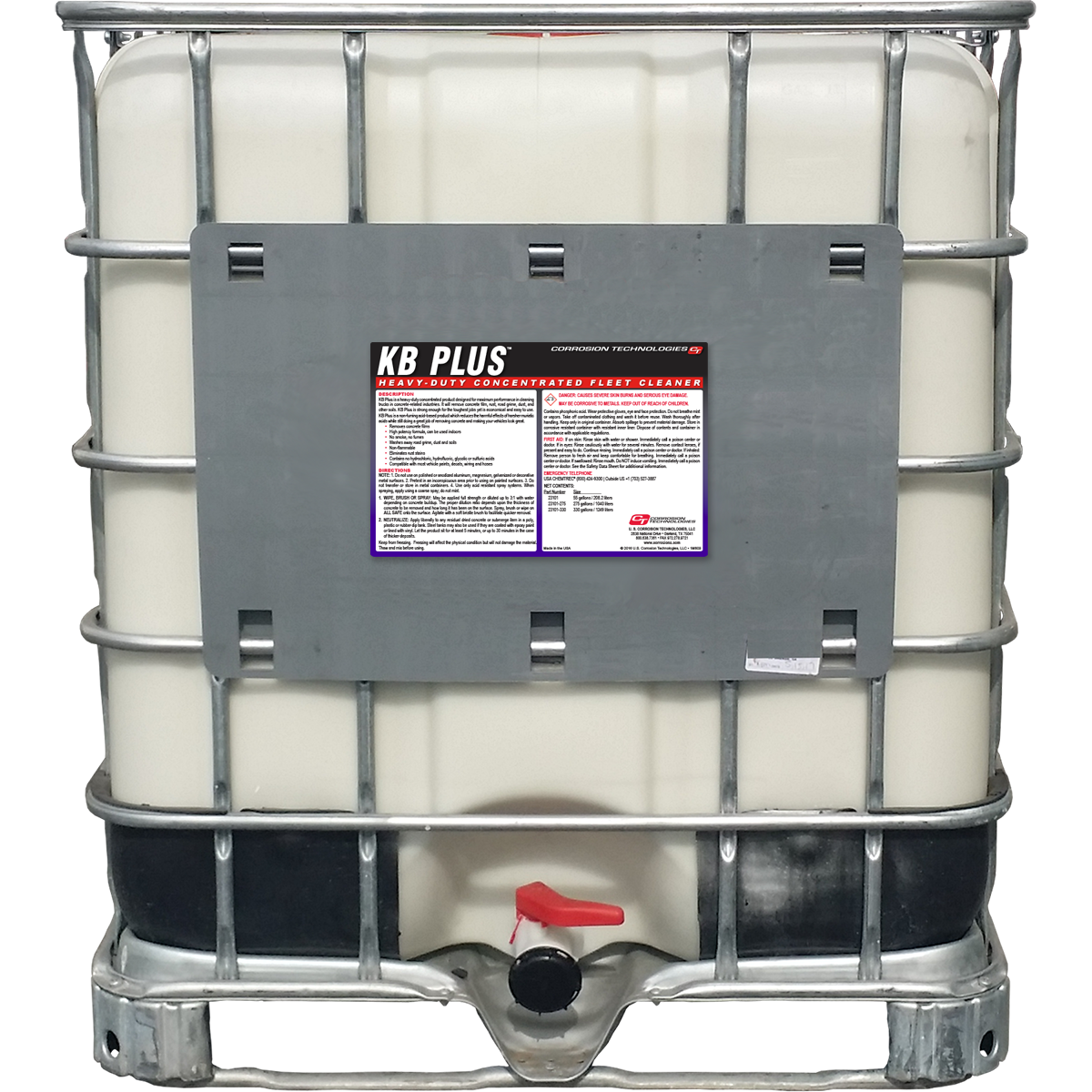 KB Plus heavy-duty, concentrated fleet cleaner
