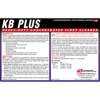 Thumbnail for Limpiador concentrado para flotas de servicio pesado KB Plus