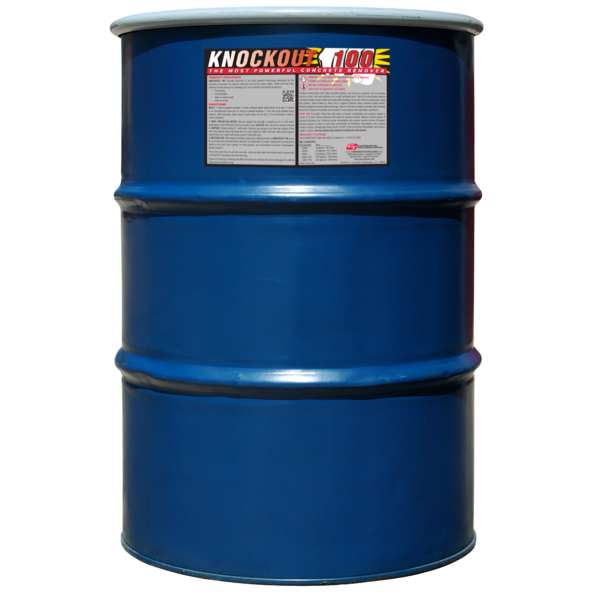Knockout 100 heavy-duty concrete remover