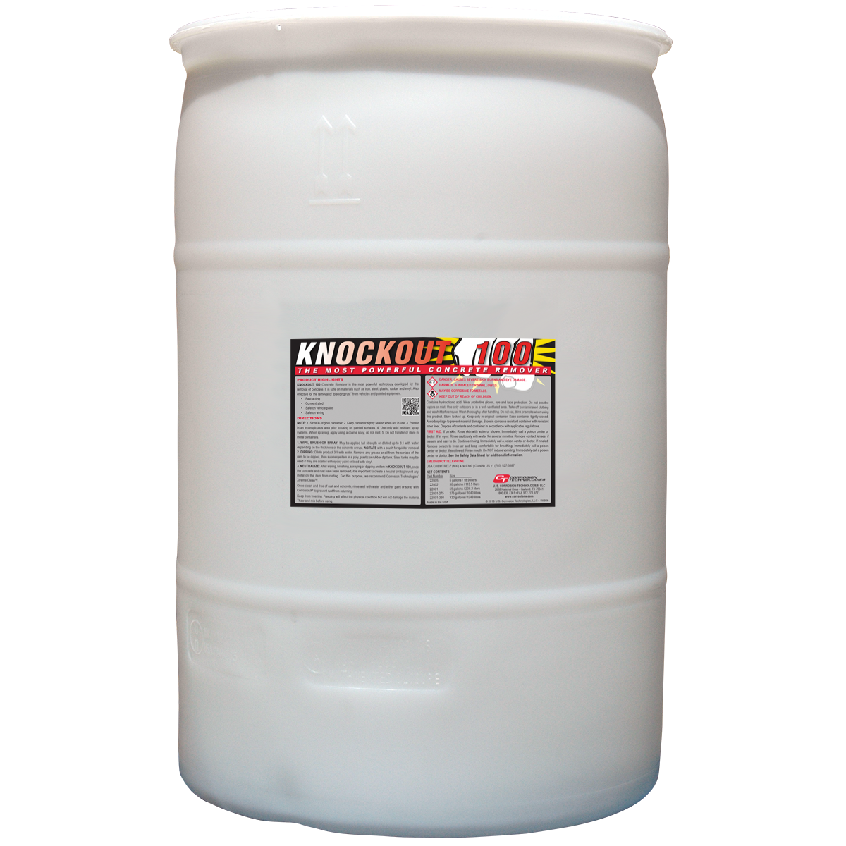 Knockout 100 heavy-duty concrete remover