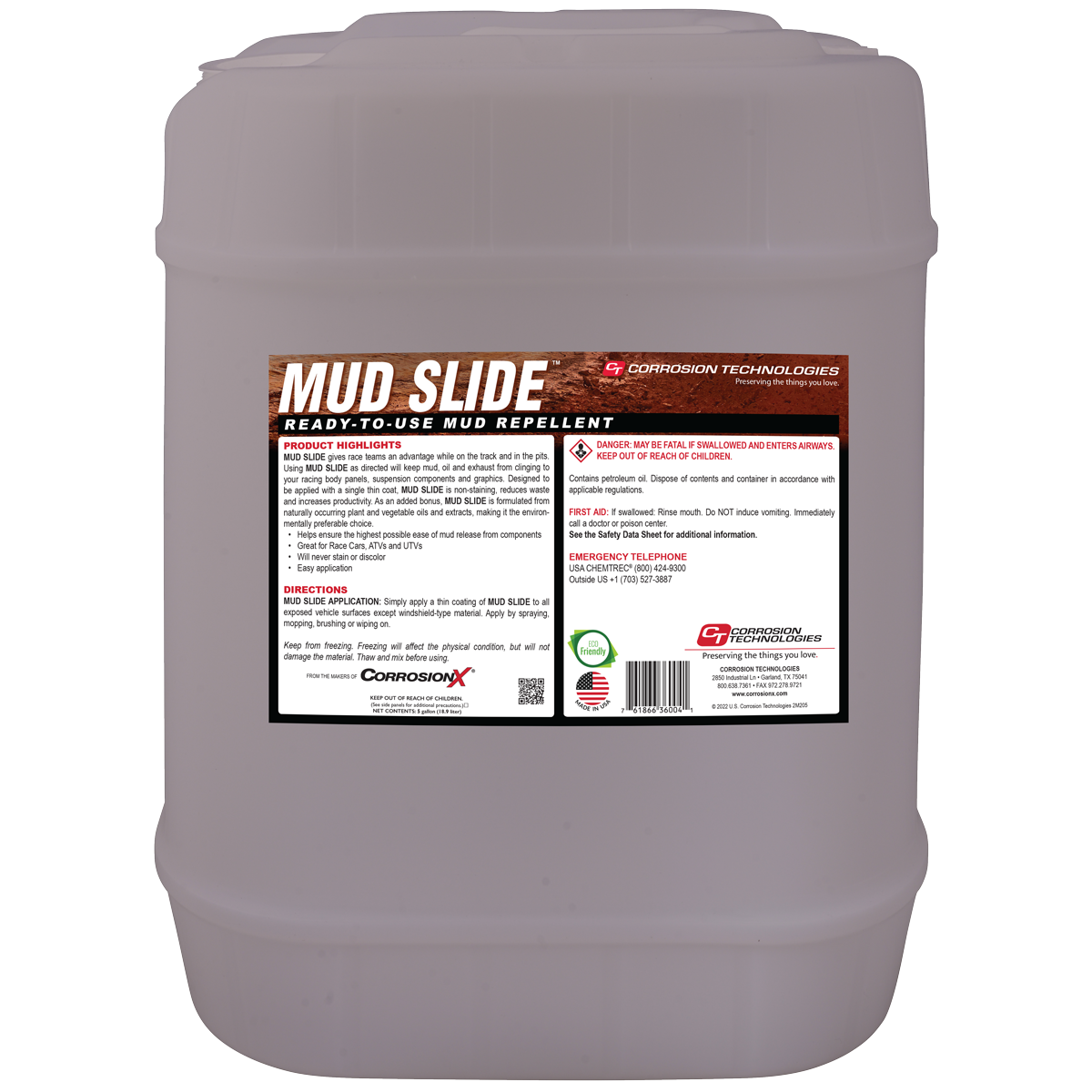 Mud Slide readytouse mud repellent Corrosion Technologies