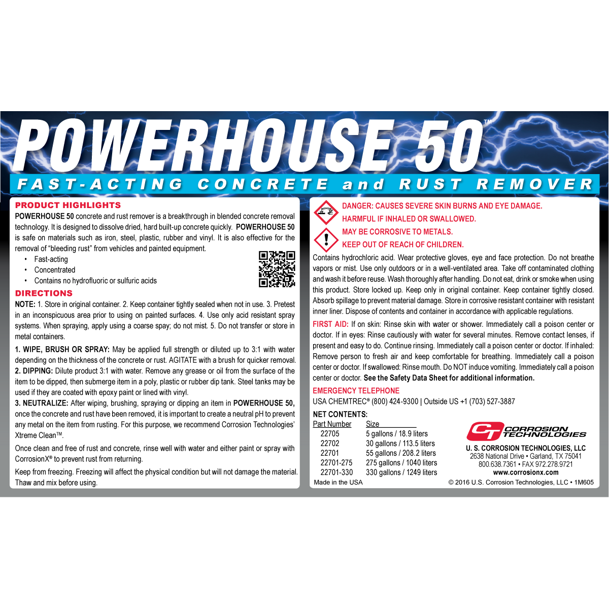 Powerhouse 50 Corrosion Technologies