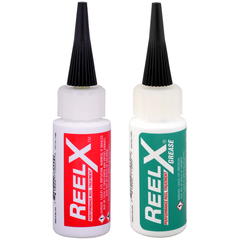 corrosionx fishing reel ReelX Oil 1oz Lubricant performance reel lubricant engineered to maximize smoothness Fishin' Kit