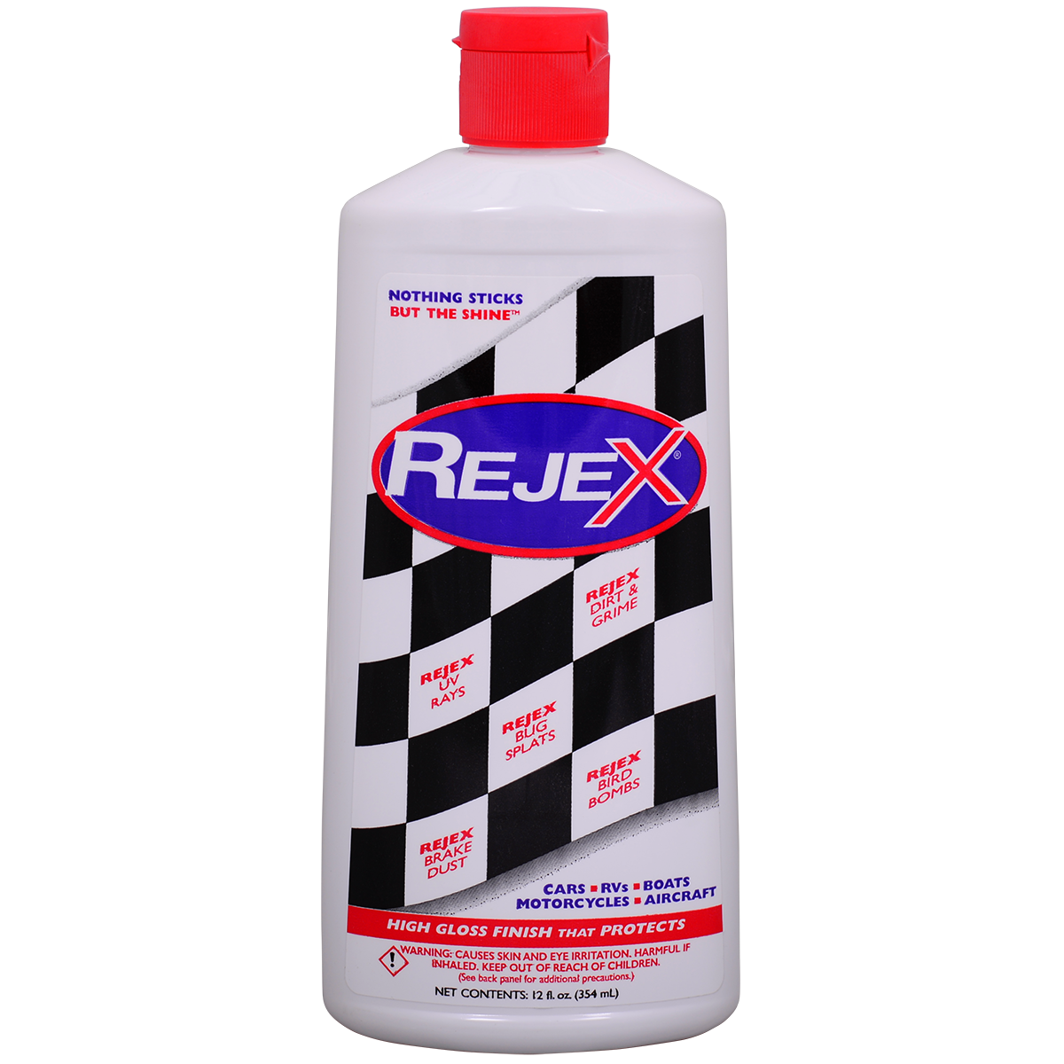RejeX high gloss finish that protects