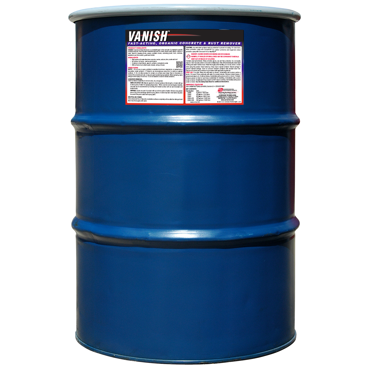 Vanish concrete remover